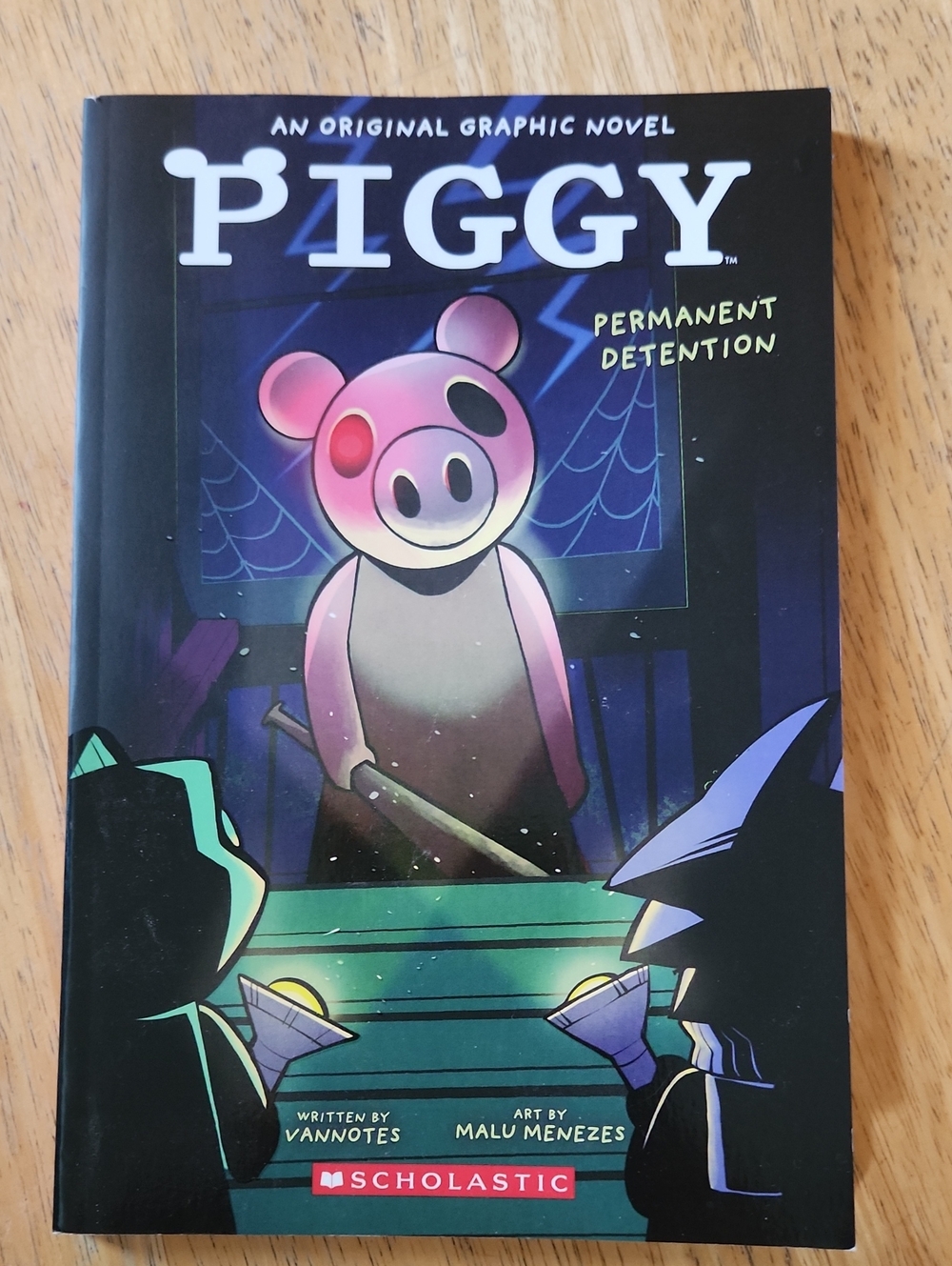 PIGGY Permanent Detention Graphic Novel - Pink/Black Cover - Scholastic